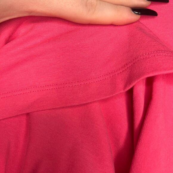 Kim Rogers Pink Short Sleeve T-shirt Size L Round Neck Graphic Print - Picture 9 of 9